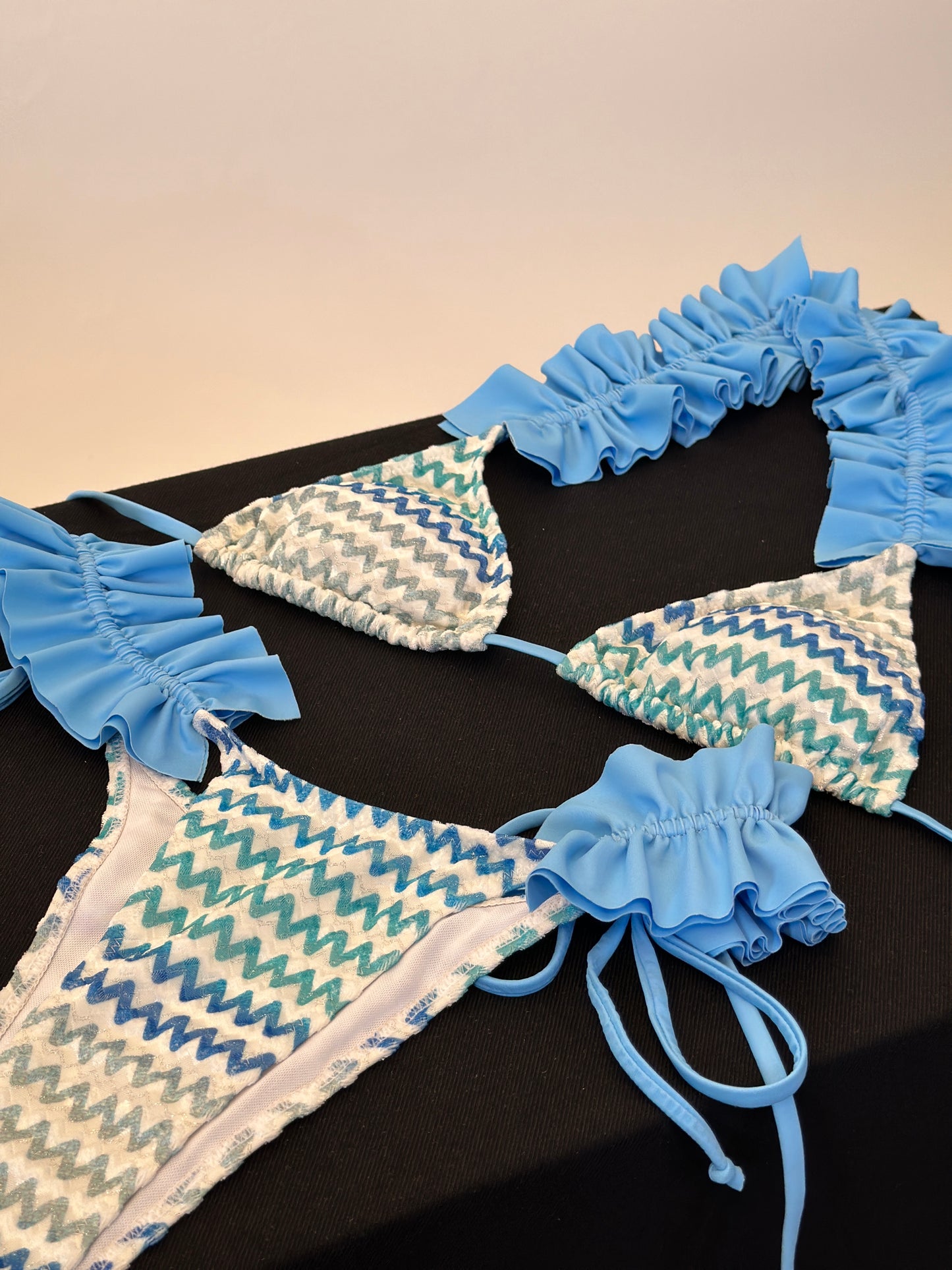 Blue Lagoon Bikini Set (Inc Skirt)