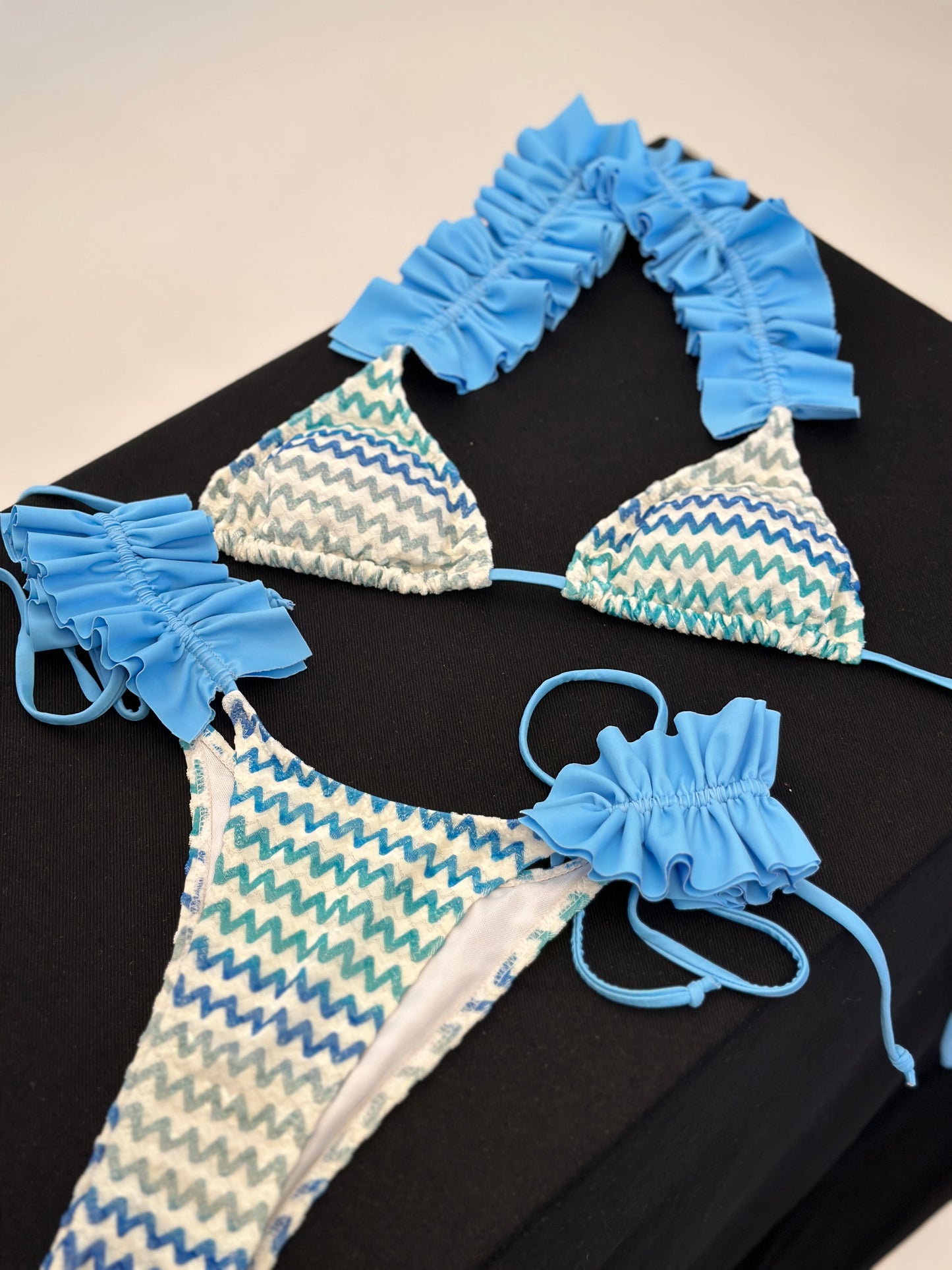 Blue Lagoon Bikini Set (Inc Skirt)