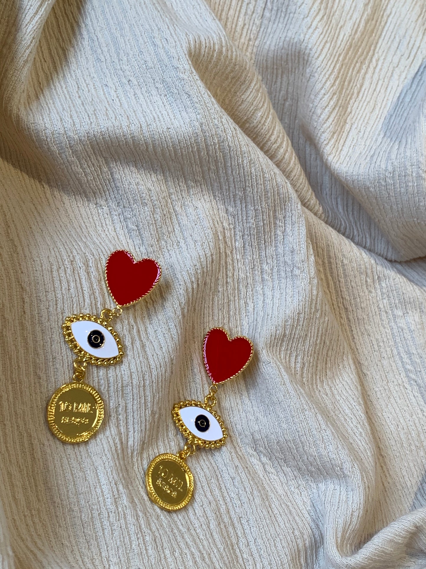 'Drop Coin' Earrings