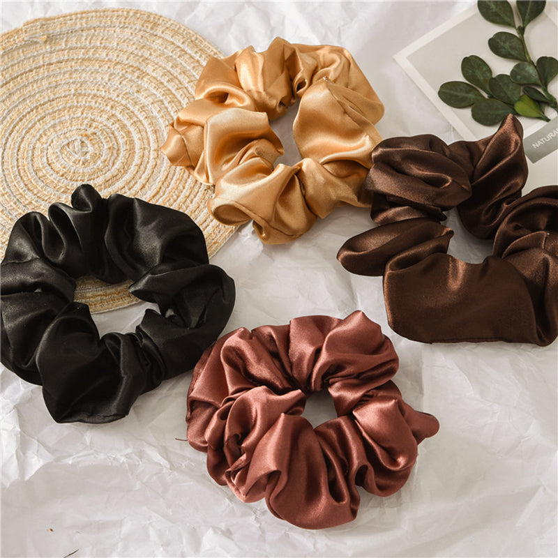 Satin Silk Scrunchies