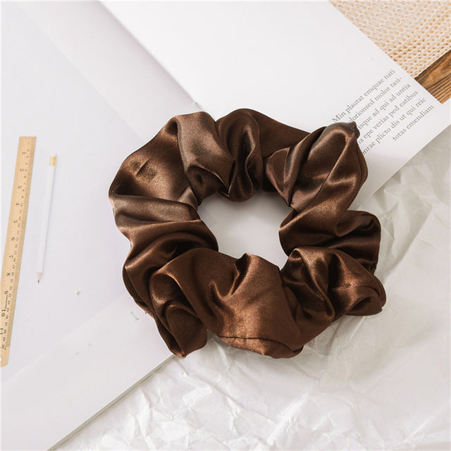 Satin Silk Scrunchies