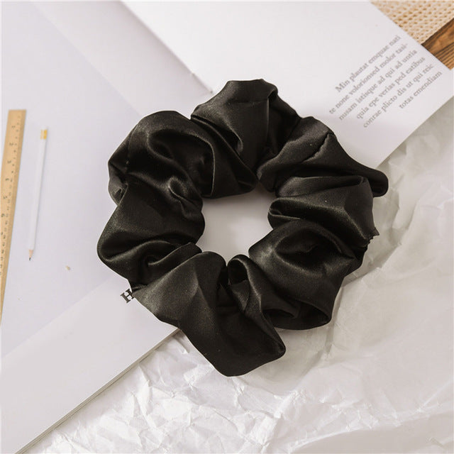 Satin Silk Scrunchies