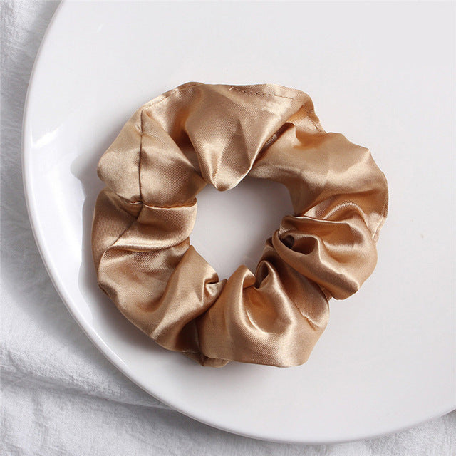 Satin Silk Scrunchies