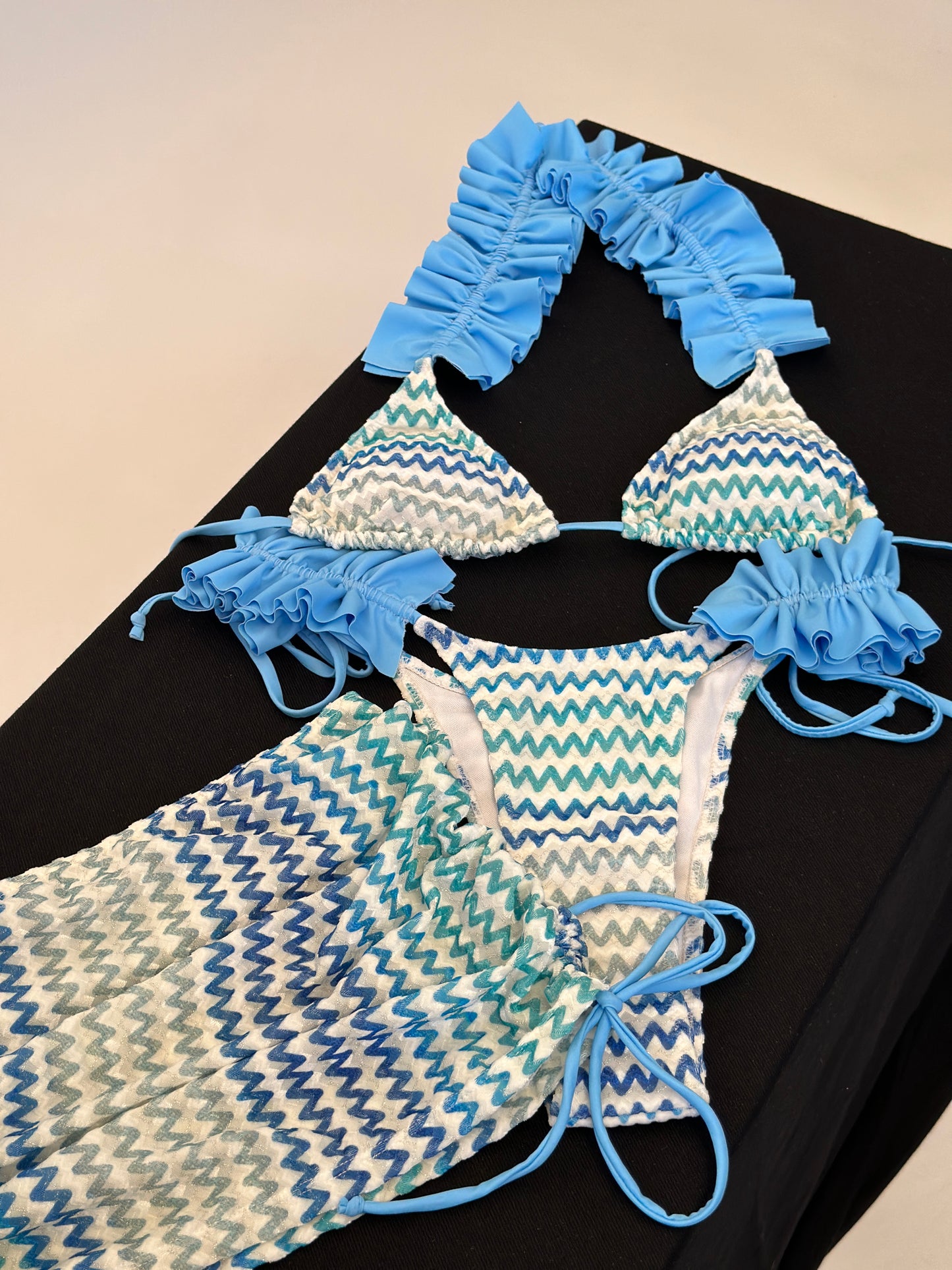Blue Lagoon Bikini Set (Inc Skirt)