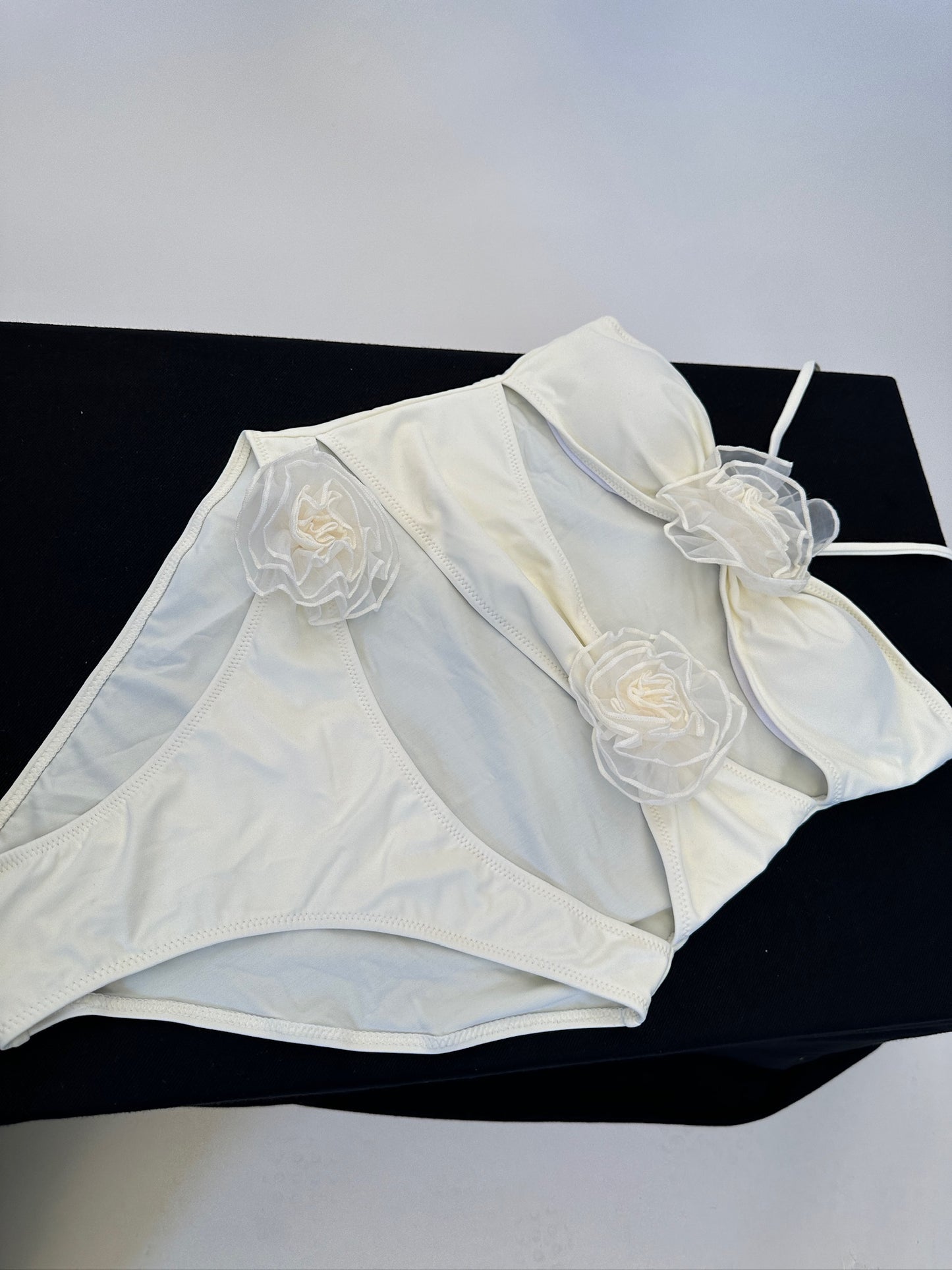 The Parisian Rose Swimsuit (White)