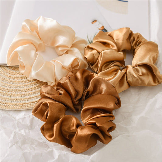 Satin Silk Scrunchies